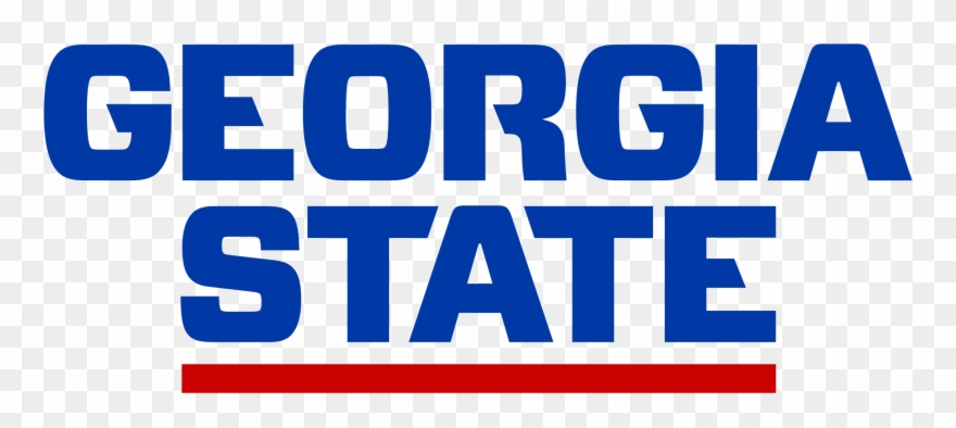 Graphic Black And White Stock Georgia Svg Athletics - Georgia State Panthers Clipart