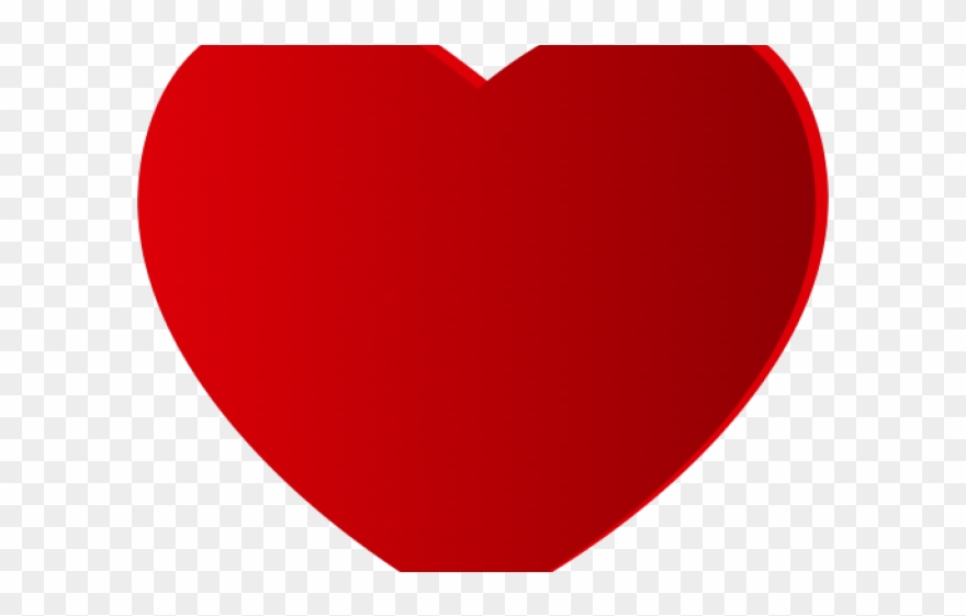 Heart Clipart Clipart Red Colour - Heart - Png Download