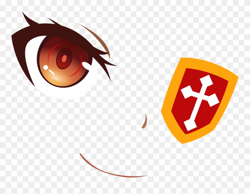 Konosuba God's Blessing On This Wonderful World Hd - Megumin Eye Patch Clipart