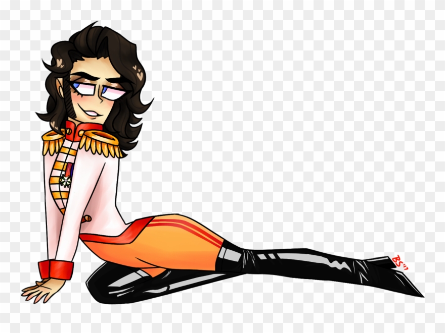 “joachim Murat Laying Across Thy Screen Like A Sexy - Cartoon Clipart