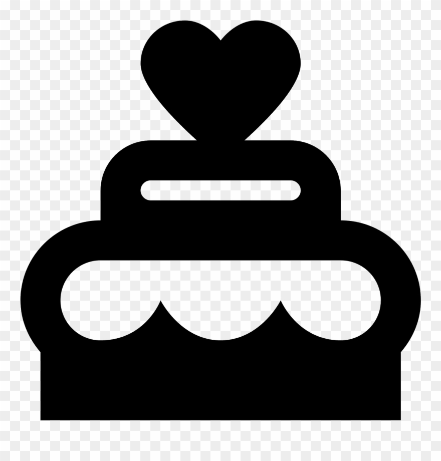 Wedding Cake Fruitcake Art The - Simbol Kue Ulang Tahun Clipart