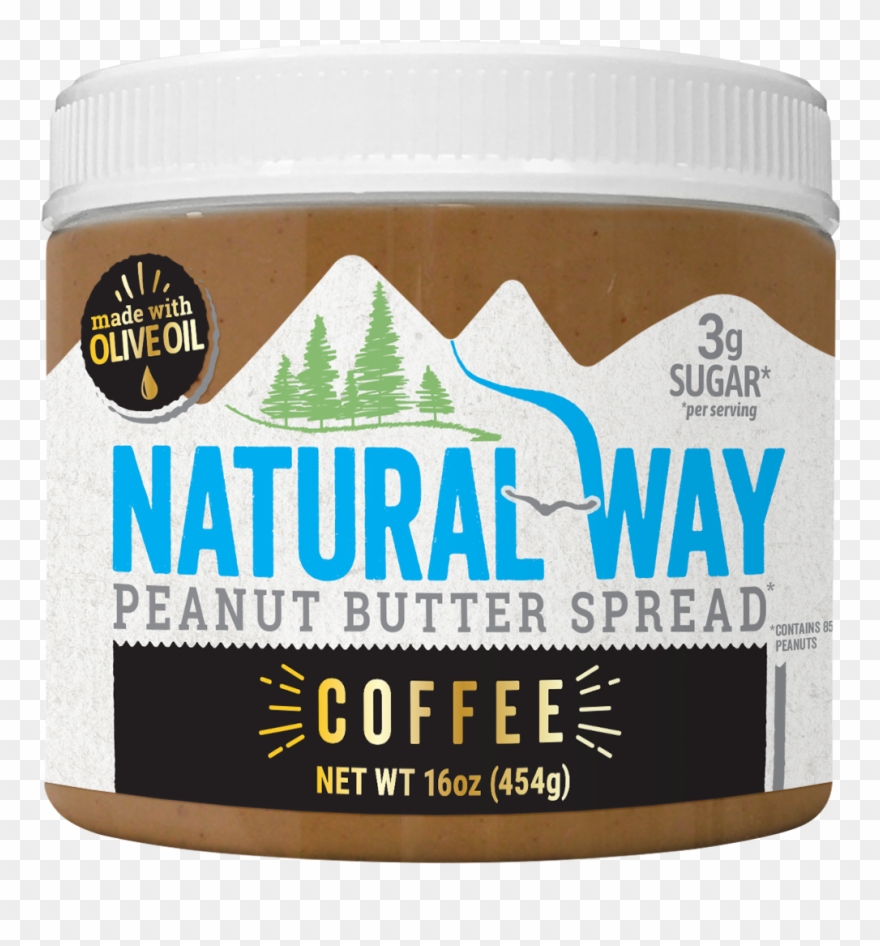 Natural Way Peanut Butter - Leather Clipart