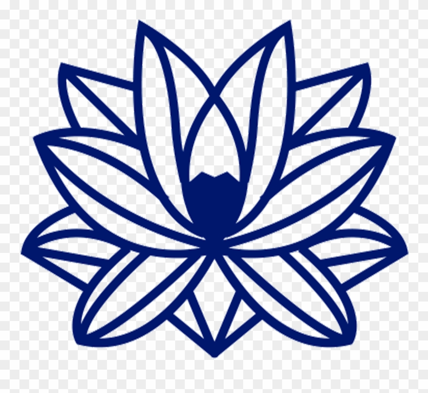 Indigo Lotus Flower Icons Png - Sacred Lotus Clipart