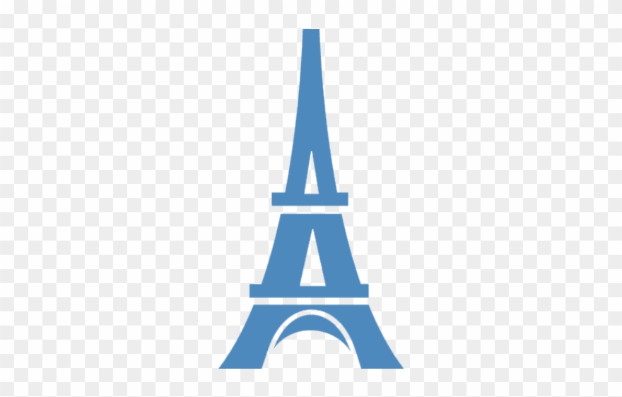 Paris Clipart Transparent Background - Transparent Background Eiffel Tower - Png Download