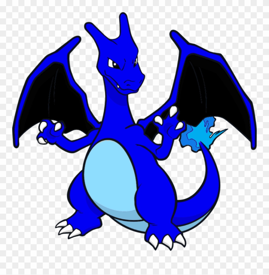 Bluefire Sticker - Charizard Dream World Shiny Clipart