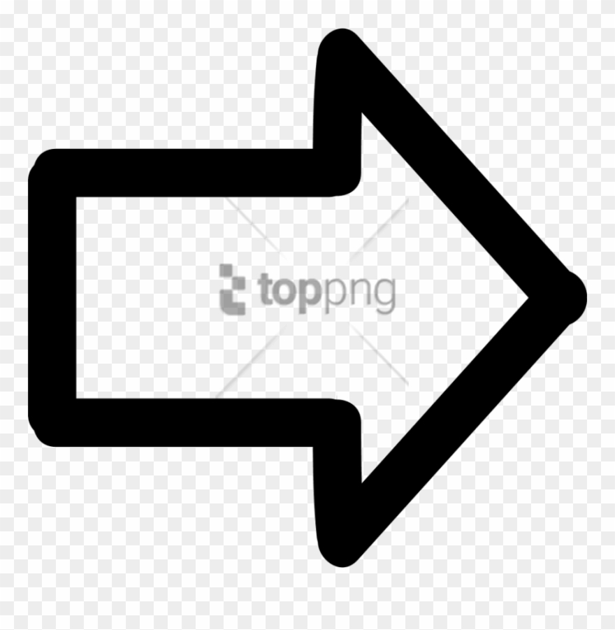 Free Png Download White Arrow Pointing Right Png Images - Arrow Pointing Right Png Clipart
