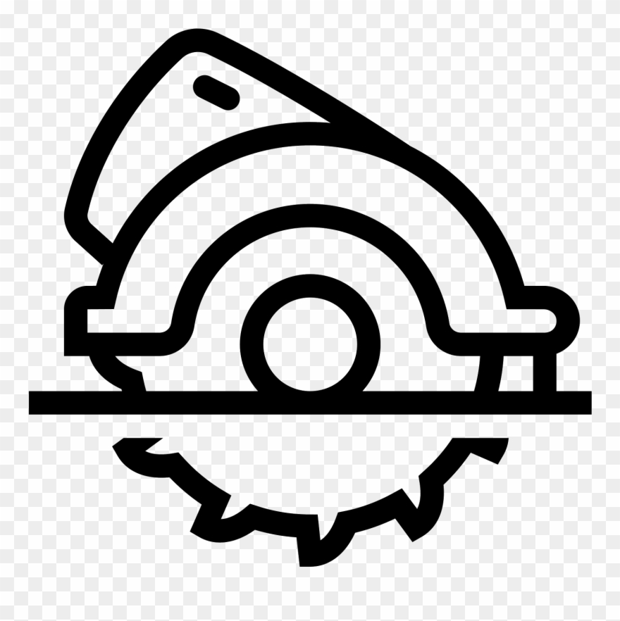 Circular Saw Icon - Circular Saw Icon Png Clipart