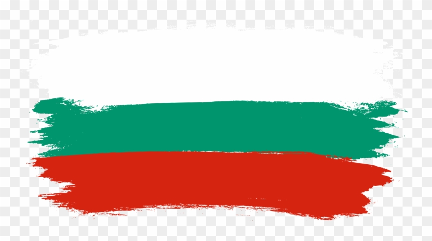 Drawn Flag Transparent - Bulgaria Png Clipart