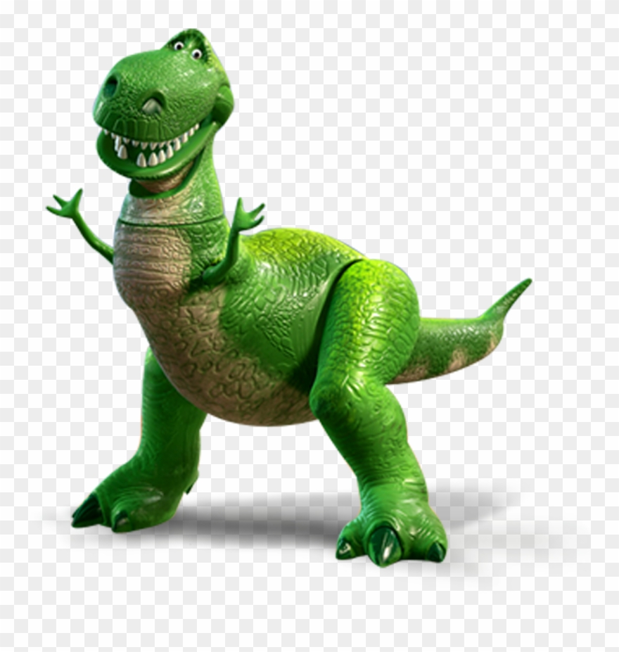 Sheriff Woody Dino Buzz Lightyear Jessie Green - Dinosaurio Toy Story Png Clipart