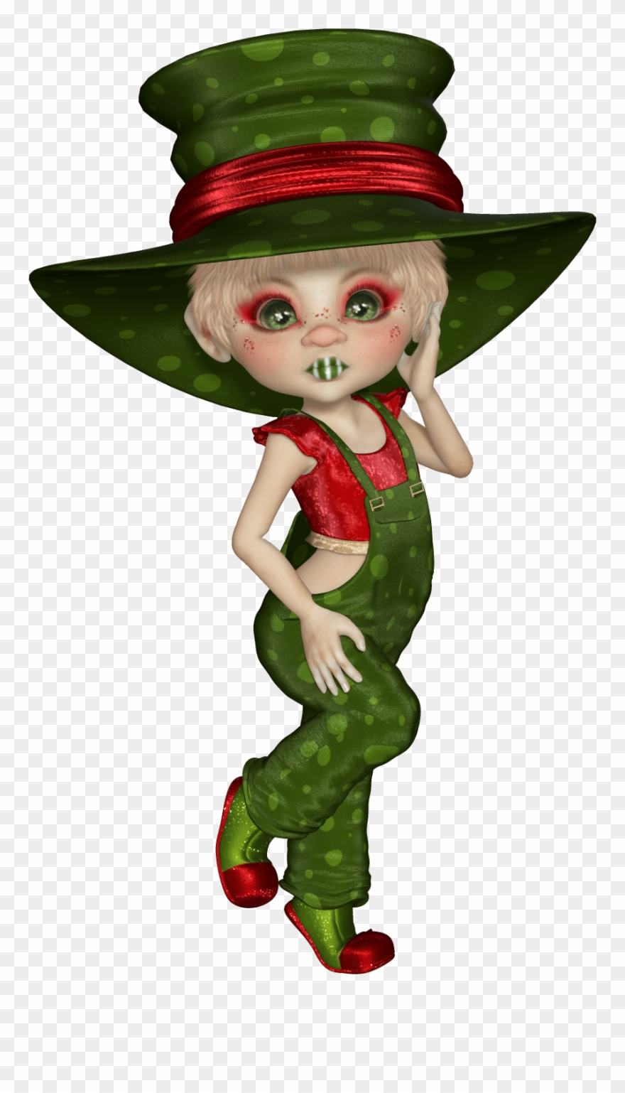 Kiki Cookie Posers - Tube Png Cookies Vert Clipart