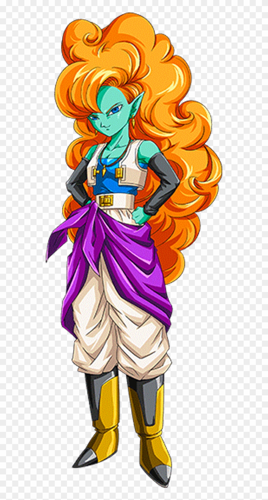Zangya Dbz Characters, Female Anime, Comic Games, Anime - Dragon Ball Heroes Zangya Clipart