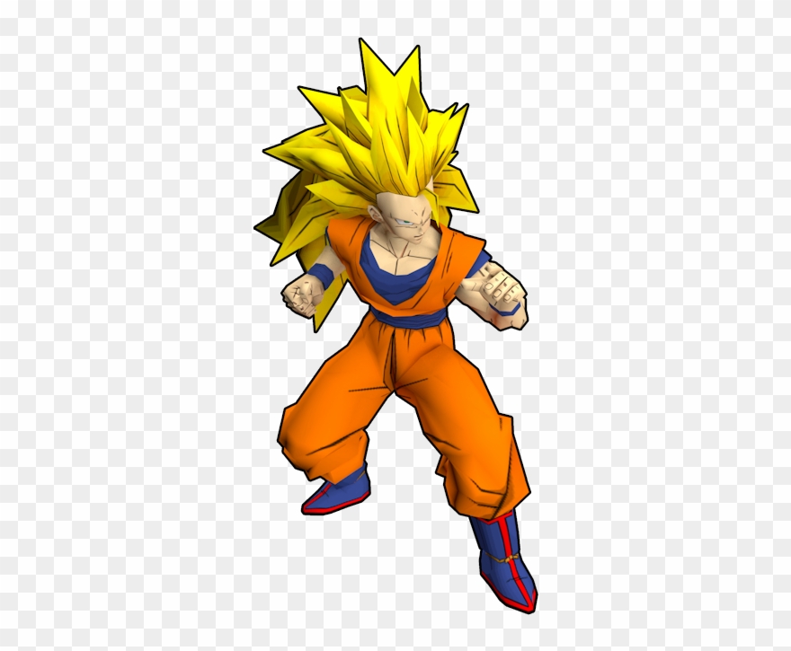 Download Zip Archive - Dragon Ball Z Budokai 2 Goku Super Saiyan Clipart