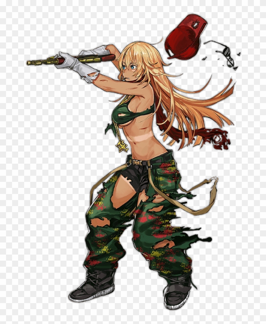 Gamepress Damaged - Girls Frontline Ak 47 Clipart