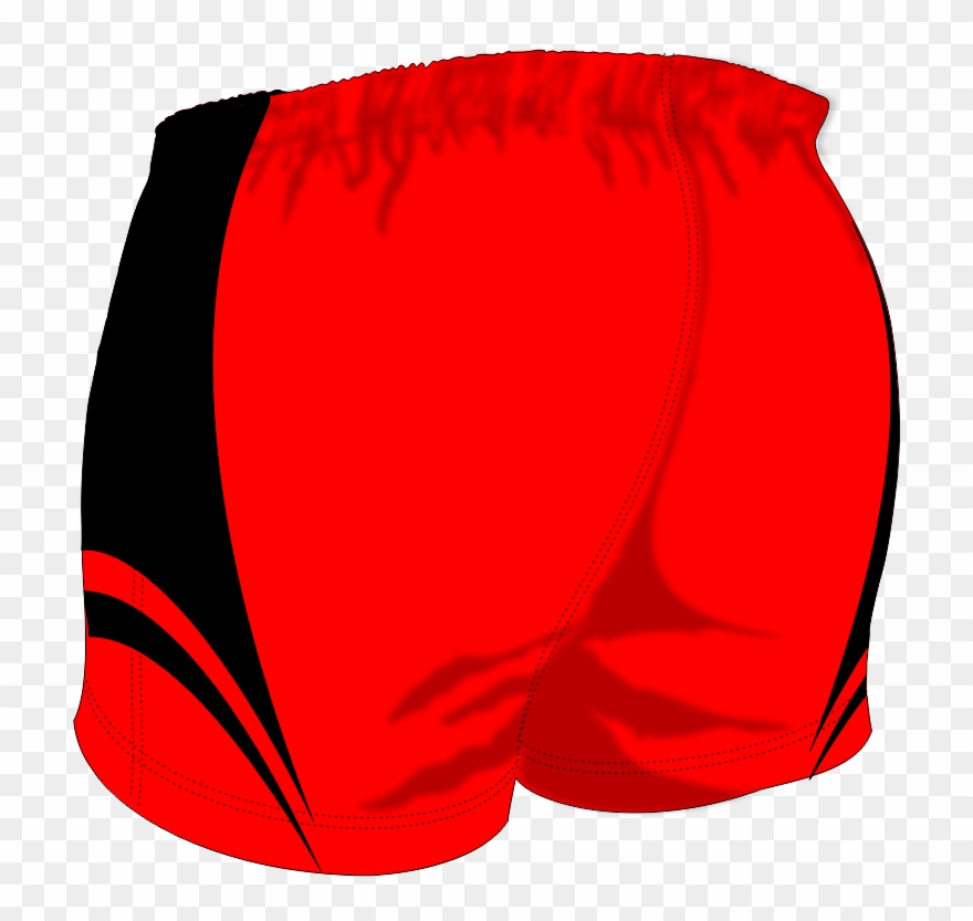 Custom, Bespoke Rugby Short Design 416 Back - Board Short Clipart