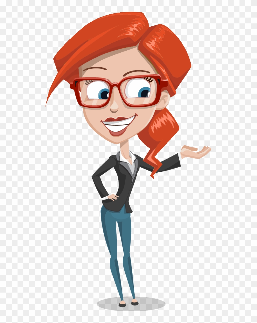 5 Days To A Money Making Blog - Skinny Girl Cartoon Characters Clipart