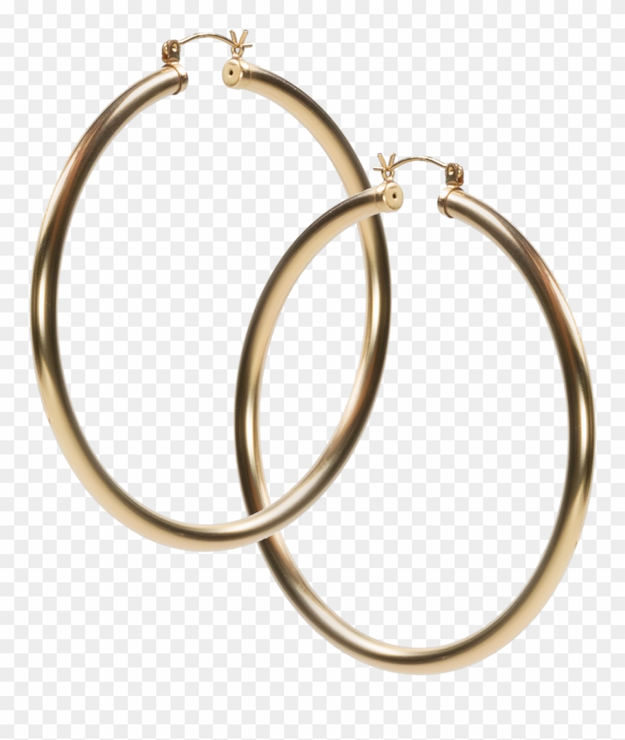 5" Hula Hoops - Earrings Clipart