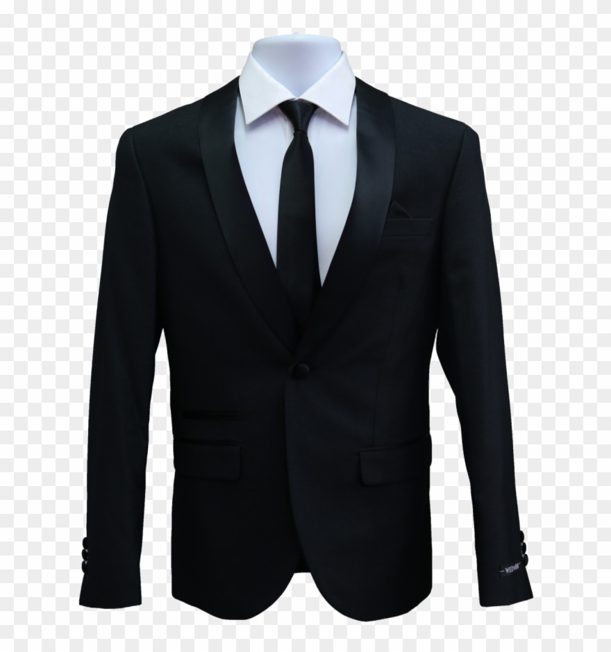 Black Suit Png Transparent Image - Suit Clipart
