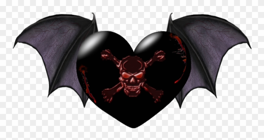 Gothc Clipart Bat - Illustration - Png Download
