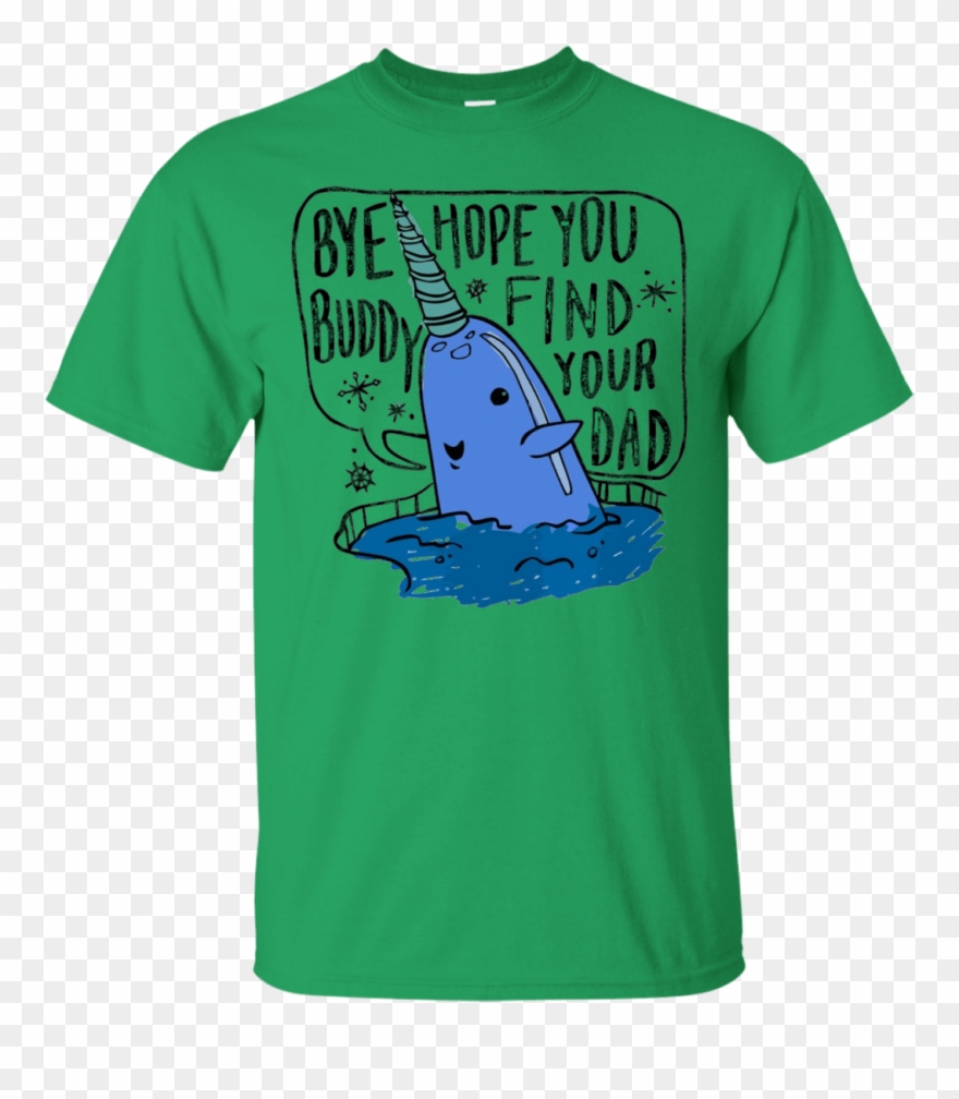 Buddy Elf Narwhal Tshirt Bye Hope T Shirt - Yes Band Tee Shirt Clipart