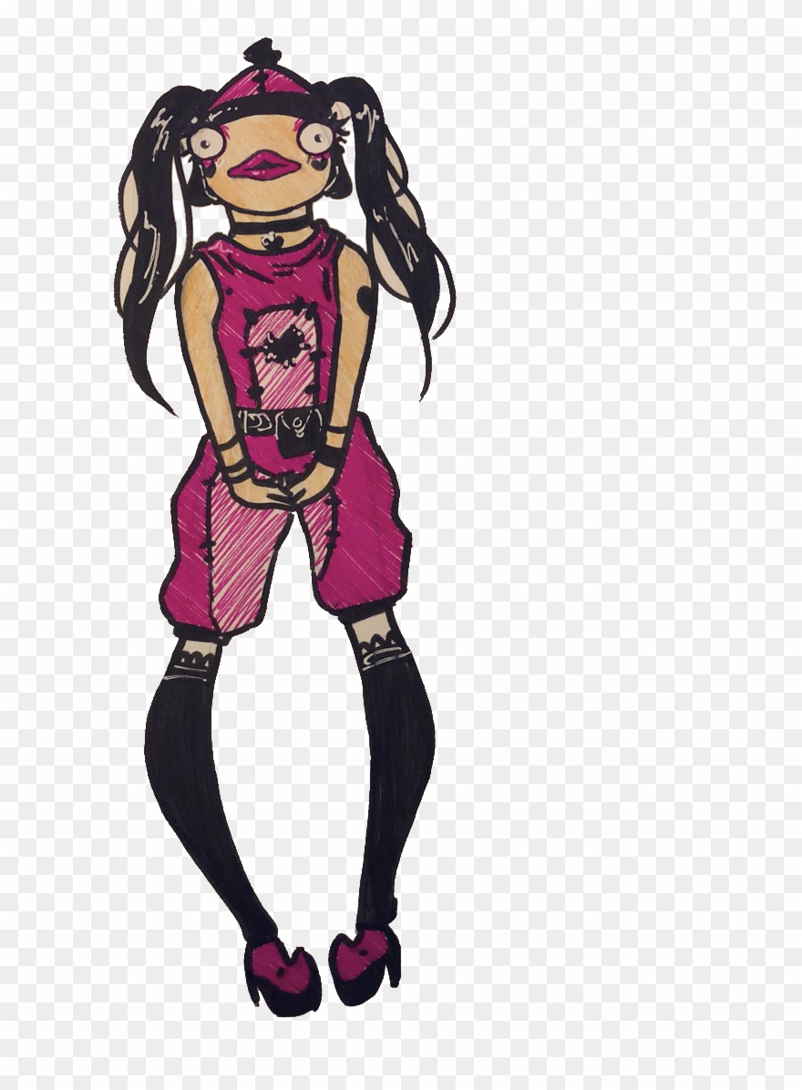 Plz Say Hi To The E-girl Girlfriend Of Fishsticks - Cartoon Clipart