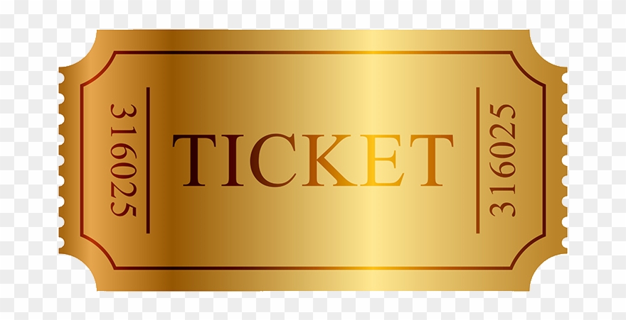 Million Dollar Coach Training - Golden Ticket Clipart