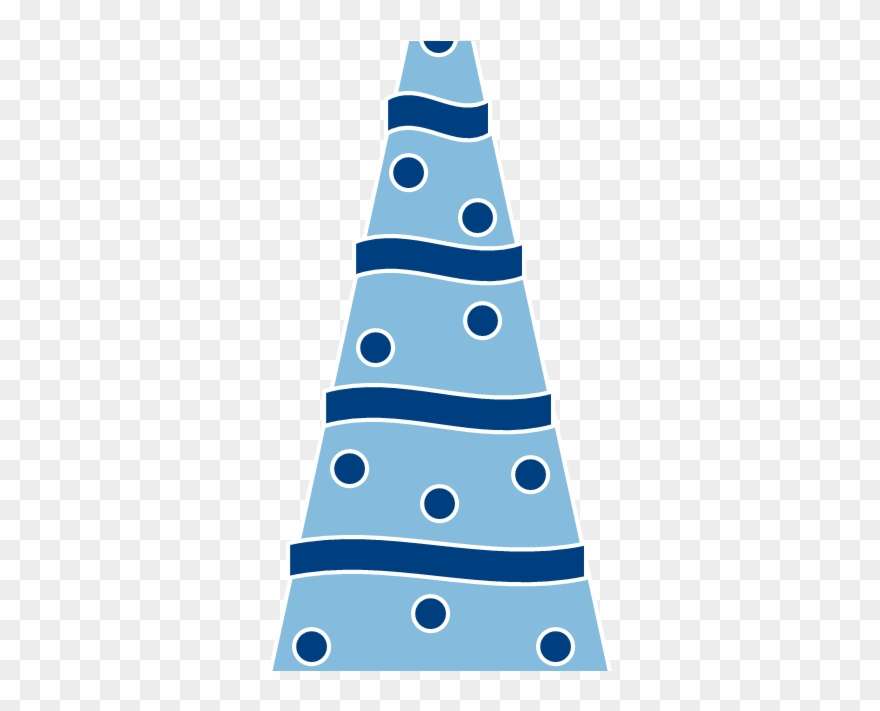 Christmas Tree Png Blue Clipart