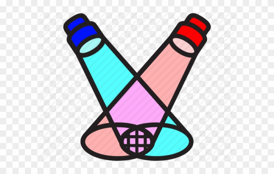 Concert Clipart Light Music - Stage Lights Icon Png Transparent Png