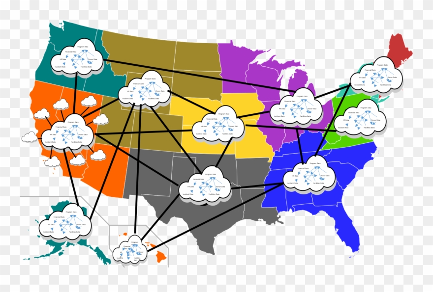 Our Vision - Us Senate Map 2019 Clipart