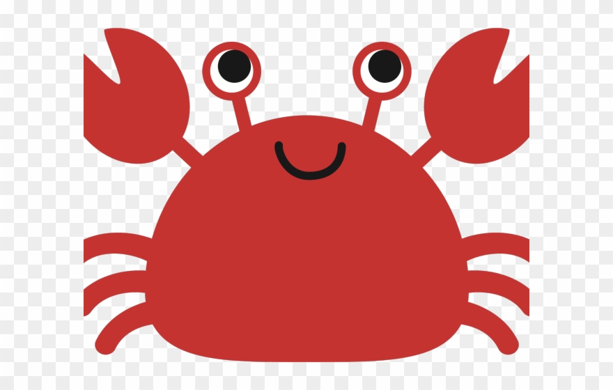 Cute Clipart Crab - か に イラスト フリー - Png Download