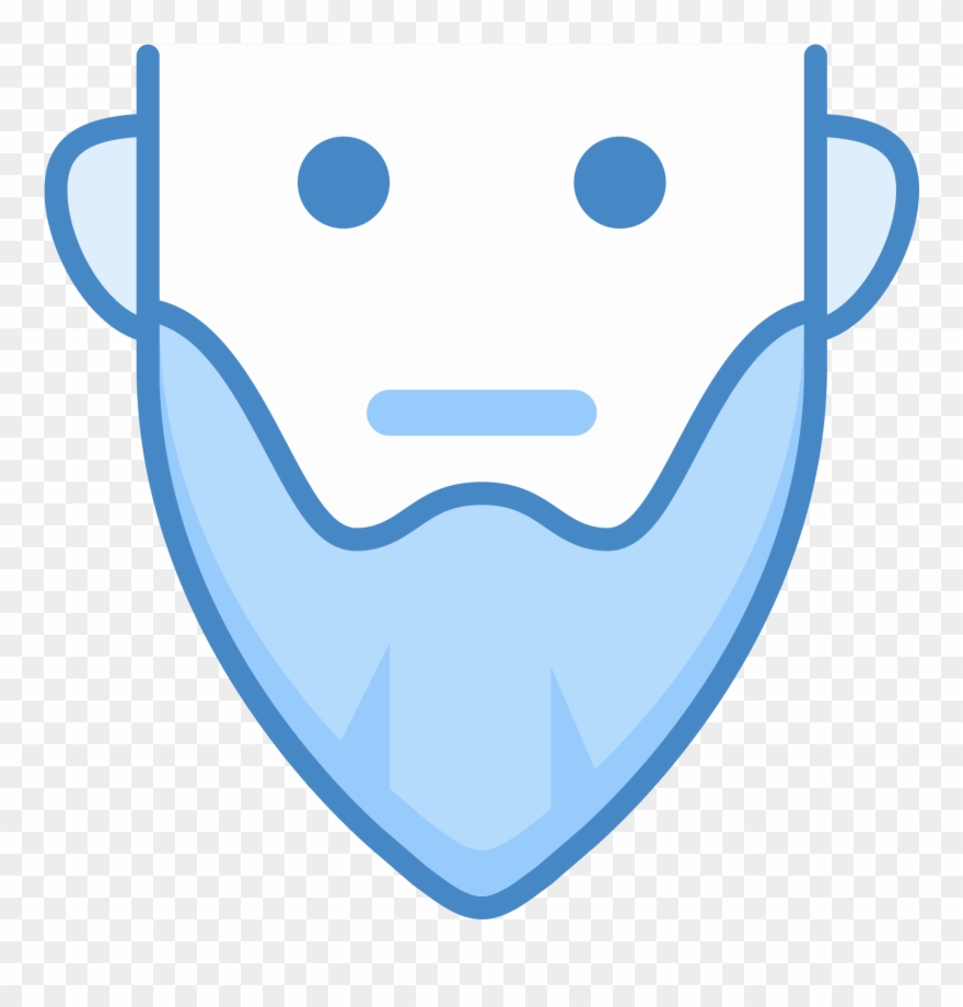 This Is A Picture Of A Man With A Long Beard Clipart