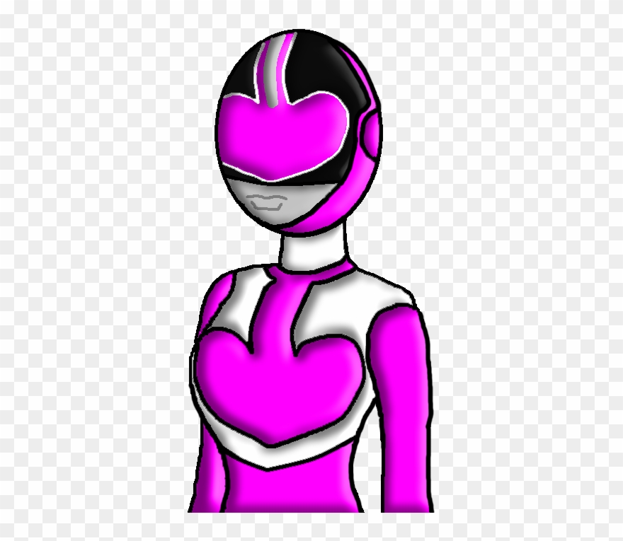Pink Power Ranger Clipart At Getdrawings - Deviantart Power Ranger Pink Fan Art - Png Download