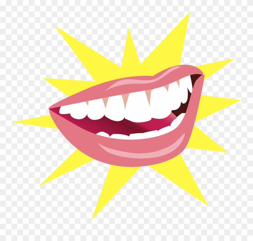 Mouth With Teeth Clipart - Png Download