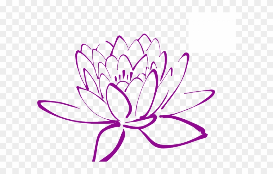 Lotus Tattoos Clipart Magnolia - Green Lotus Flower - Png Download