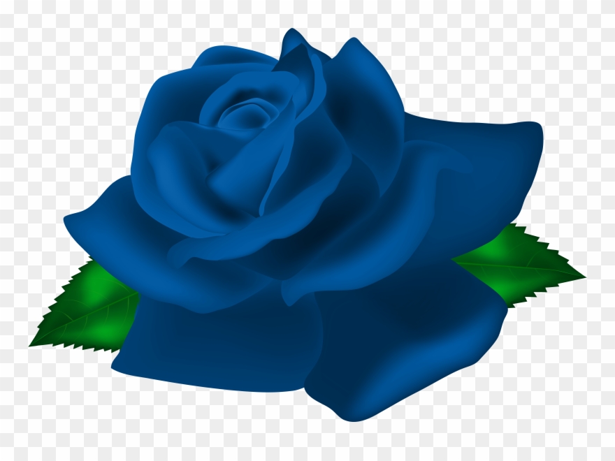 Free Png Download Blue Rose Deco Png Images Background - Clip Art Transparent Png
