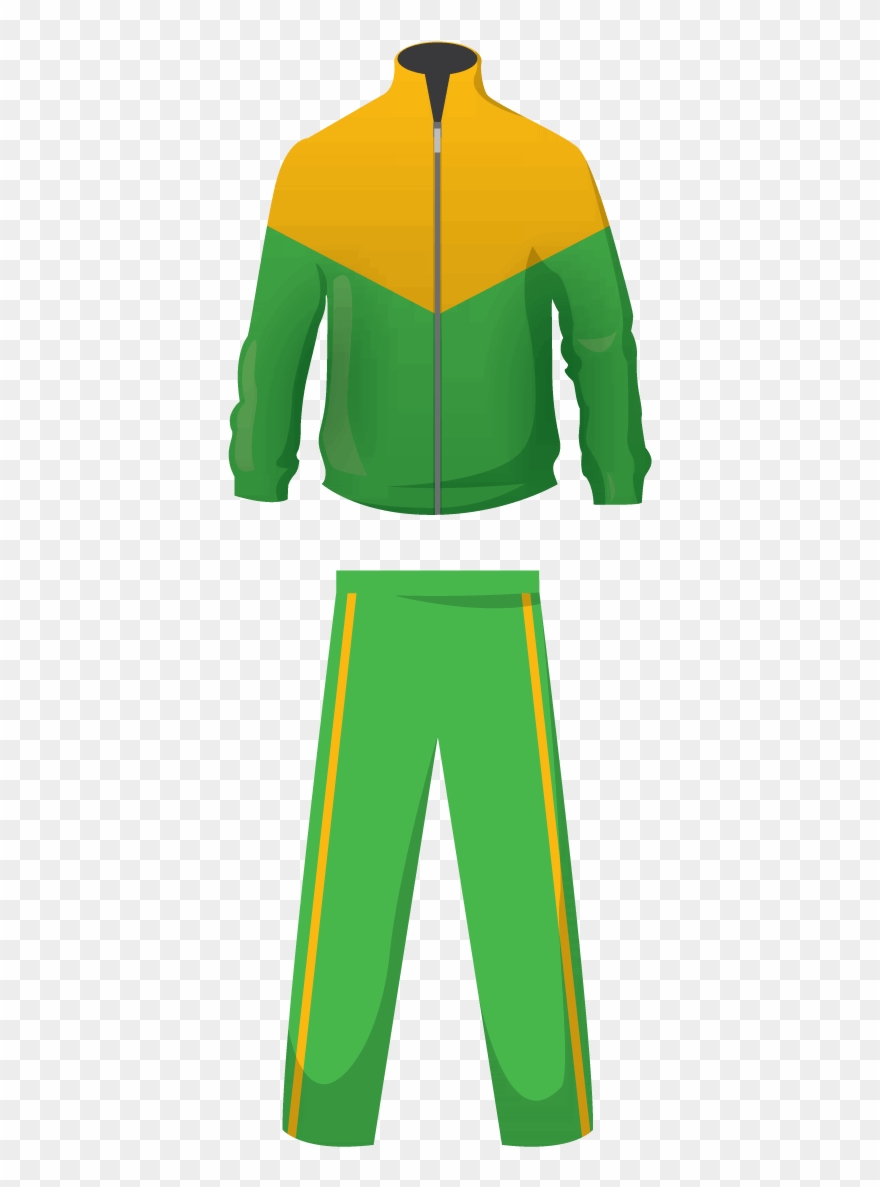 Sports Clipart Tracksuit - Sports Suit Clipart - Png Download