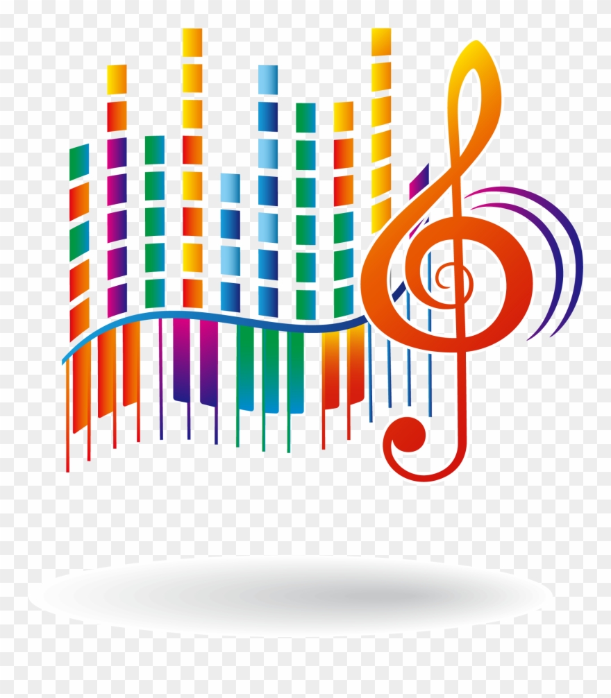 Musical Note Musical Instrument Wall Decal Sticker - Music Note Decoration Transparent Png Clipart