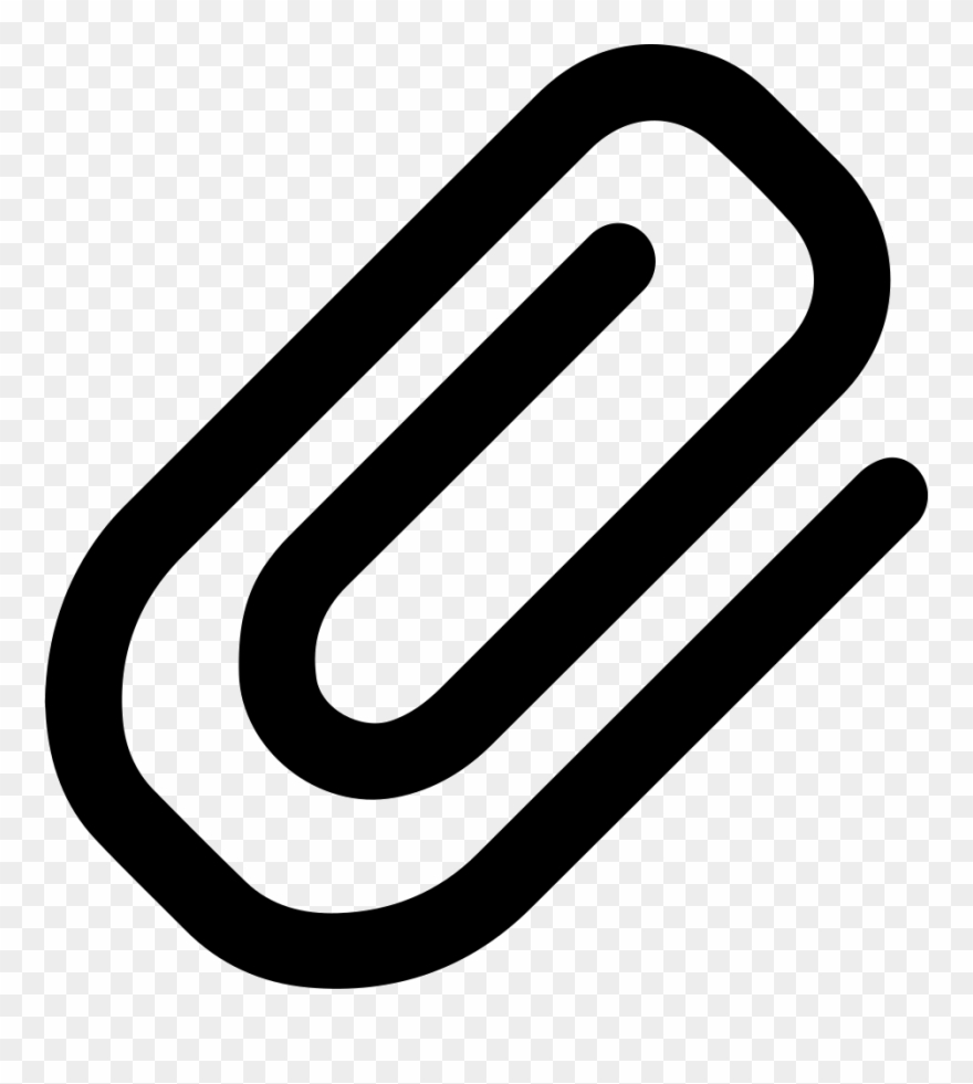 Png File Svg - Attachment Symbol Clipart