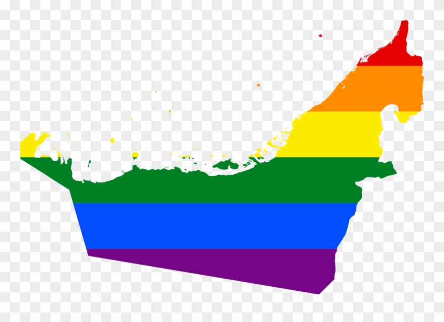 The Great Middle East - United Arab Emirates Map Png Clipart