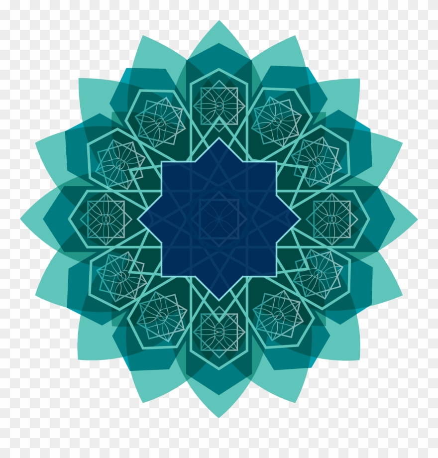 Islamic New Year Art - Islamic Art Islamic Background Png Clipart