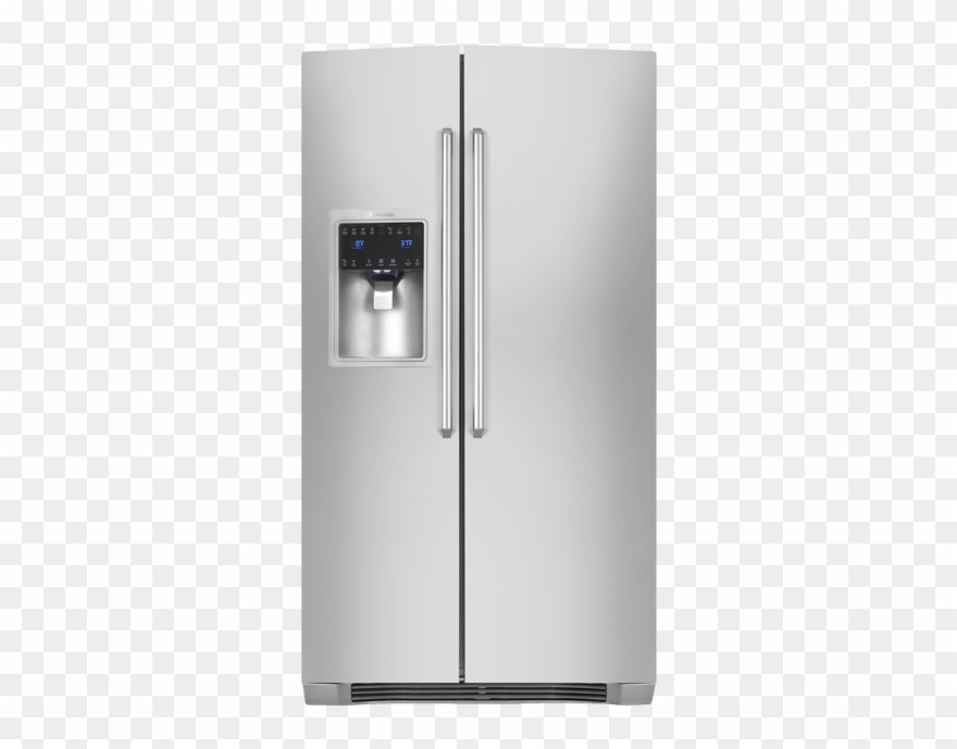 Refrigerator Png - Electrolux Double Door Fridge Clipart