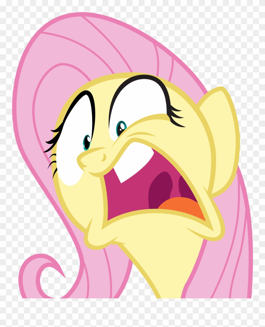 Frustrated Fluttershy By Spydol Frustrated Fluttershy - Fluttershy Expressions Clipart