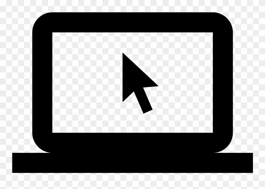 Mouse Pointer Icon - Traffic Sign Clipart