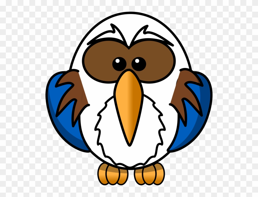 Kookaburra Clip Art - Bird Face Drawing Easy - Png Download