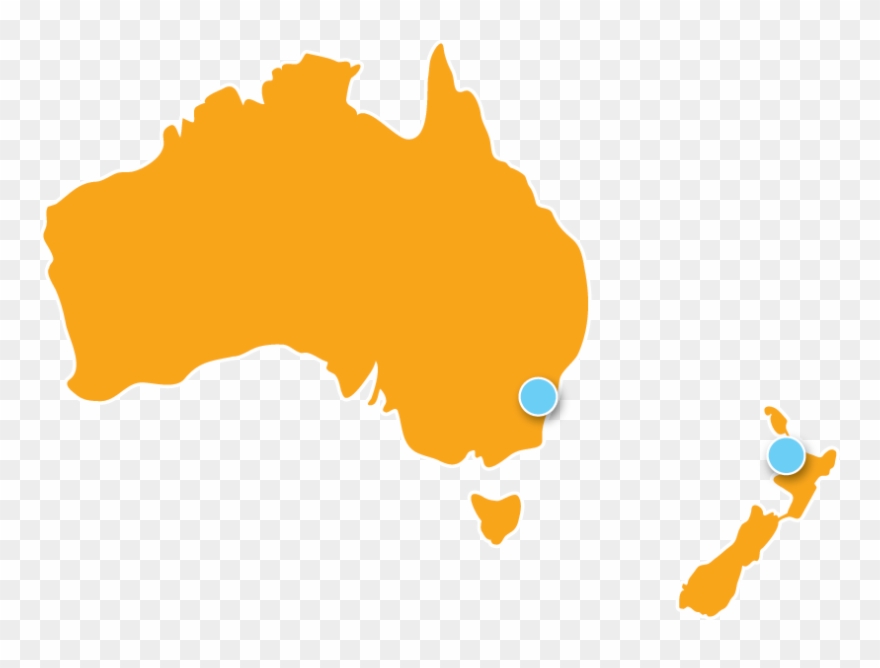 Map - Map Of Australia Clipart