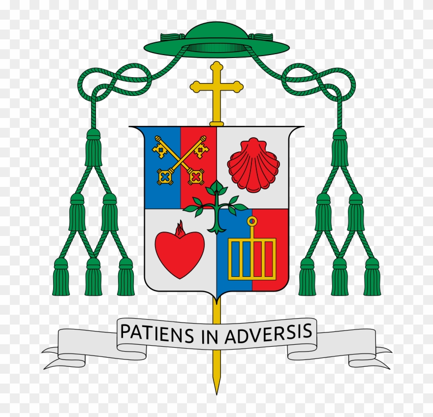 Coat Of Arms Of Pier Giacomo Grampa - Bishop Oscar Jaime Florencio Coat Of Arms Clipart