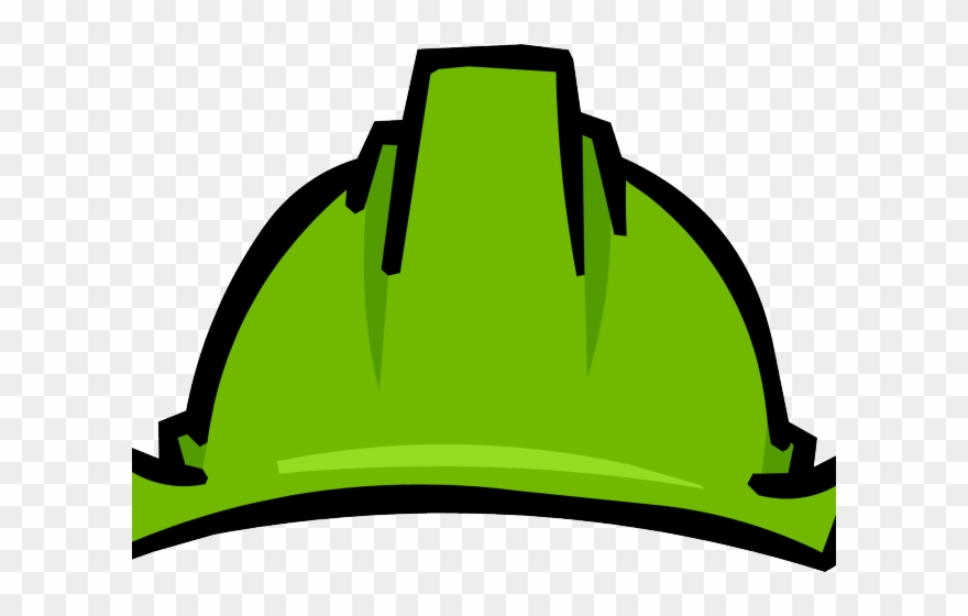 Hat Clipart Mining - Club Penguin Hard Hat - Png Download