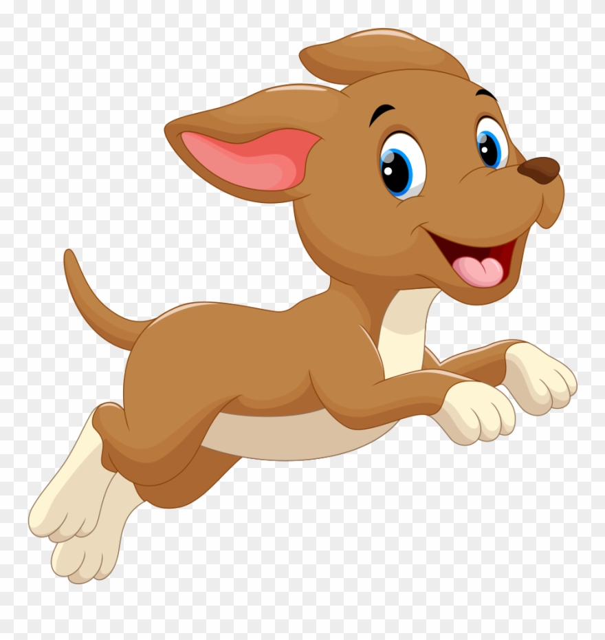 Dog Puppy Cartoon Clip Art - Dog Cartoon - Png Download