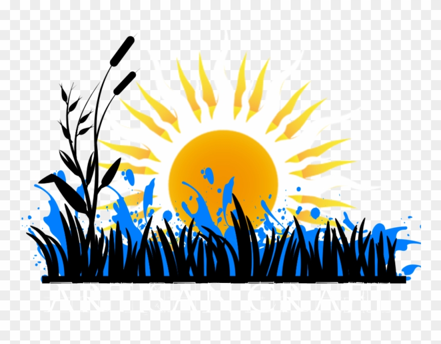 Artisan Summer Hoodie> - Grass Vector Png Clipart