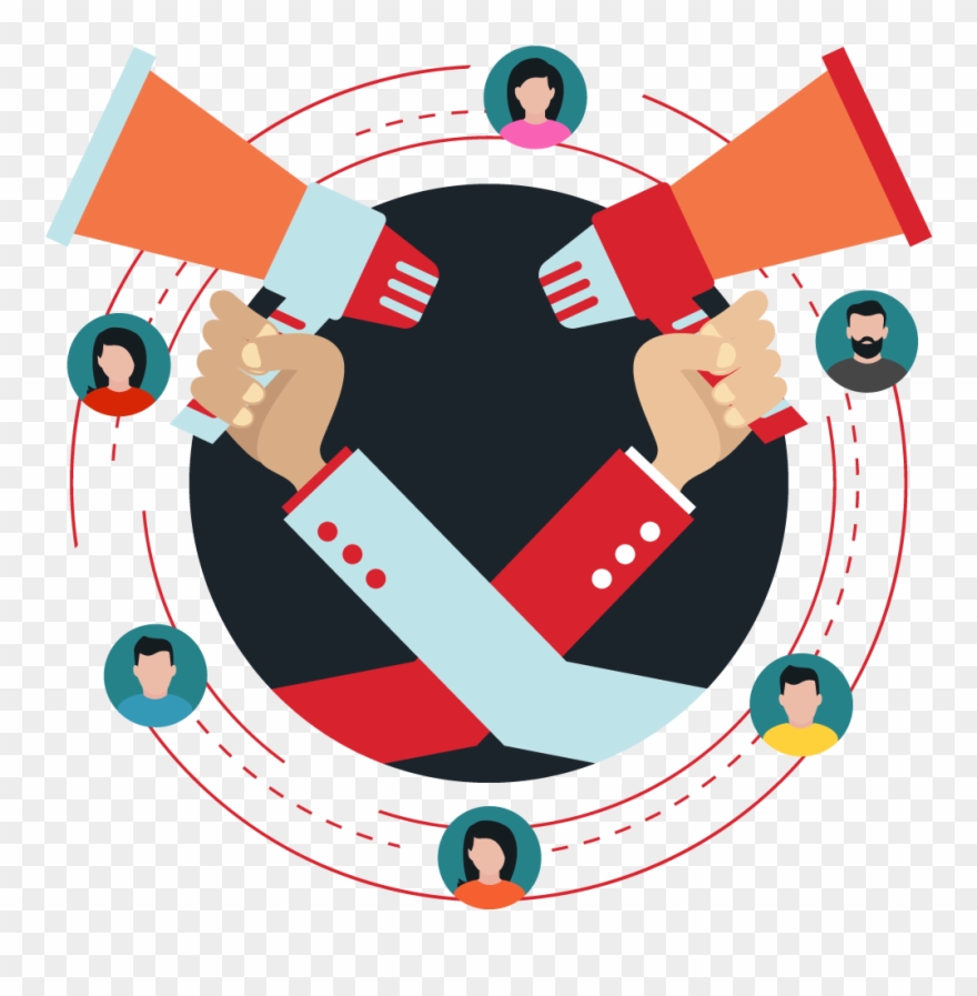 Referral Program - Illustration Clipart