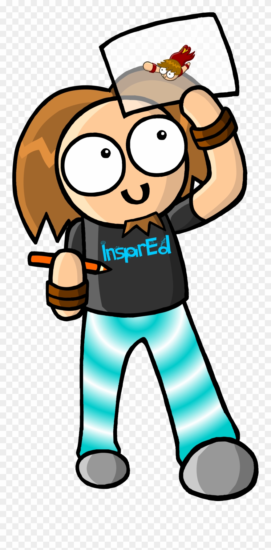 Inspired Character Design And Animated Sting Clipart